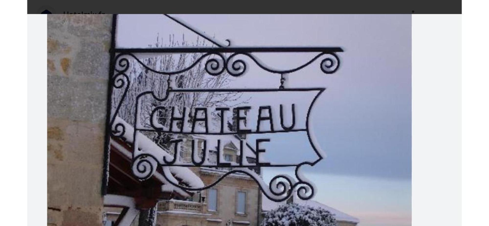 Fsp Chateau Julie Virsac Екстер'єр фото